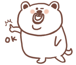 Beard Bear sticker #2711621