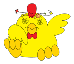 vayu-chicken sticker #2711699