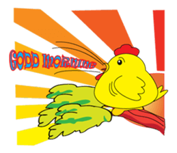 vayu-chicken sticker #2711700
