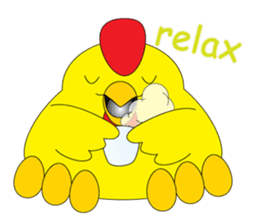 vayu-chicken sticker #2711702