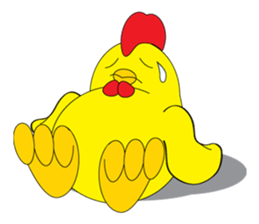 vayu-chicken sticker #2711703