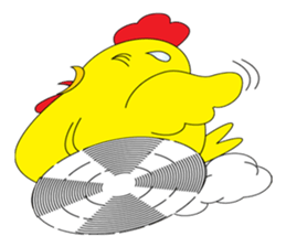 vayu-chicken sticker #2711704