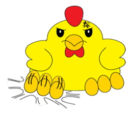 vayu-chicken sticker #2711706