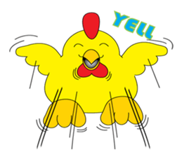 vayu-chicken sticker #2711707