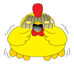 vayu-chicken sticker #2711709