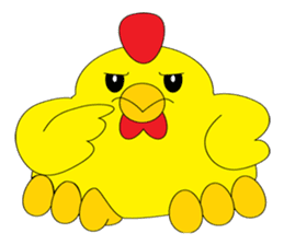 vayu-chicken sticker #2711715