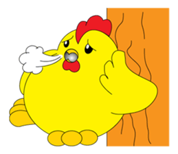 vayu-chicken sticker #2711717