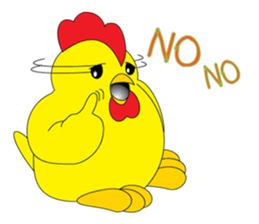 vayu-chicken sticker #2711719