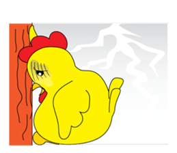 vayu-chicken sticker #2711721