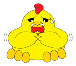 vayu-chicken sticker #2711723