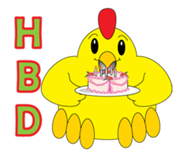 vayu-chicken sticker #2711727