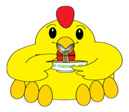 vayu-chicken sticker #2711728