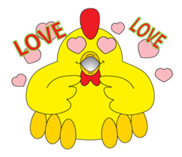 vayu-chicken sticker #2711729