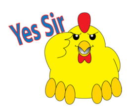 vayu-chicken sticker #2711730