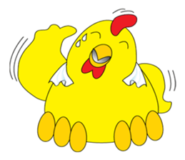 vayu-chicken sticker #2711734