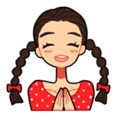 Feelings of girls sticker #2711939