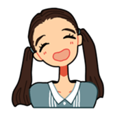 Feelings of girls sticker #2711941