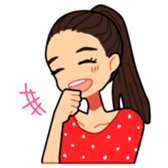 Feelings of girls sticker #2711945