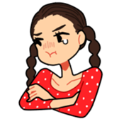 Feelings of girls sticker #2711947