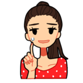 Feelings of girls sticker #2711954