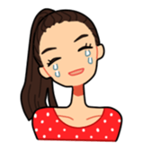 Feelings of girls sticker #2711962