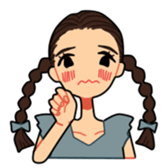 Feelings of girls sticker #2711963