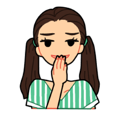 Feelings of girls sticker #2711964