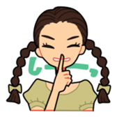 Feelings of girls sticker #2711966