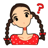 Feelings of girls sticker #2711969