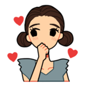 Feelings of girls sticker #2711970