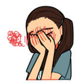 Feelings of girls sticker #2711972