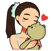 Feelings of girls sticker #2711978