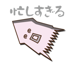 Octopus and squid 2 sticker #2711989