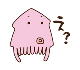 Octopus and squid 2 sticker #2711999
