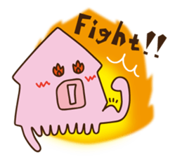 Octopus and squid 2 sticker #2712014