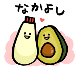 Avocado-san sticker #2712196