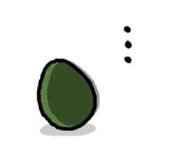 Avocado-san sticker #2712197