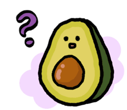 Avocado-san sticker #2712198