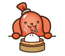 dachs sausage sticker #2712427