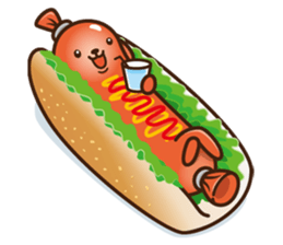 dachs sausage sticker #2712458