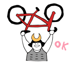 Cycling SAMURAI sticker #2713210