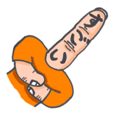 Pretty and gross human sticker #2713638