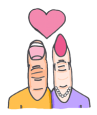 Pretty and gross human sticker #2713658