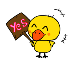 Duckling sticker #2713666