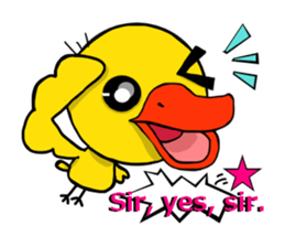 Duckling sticker #2713683