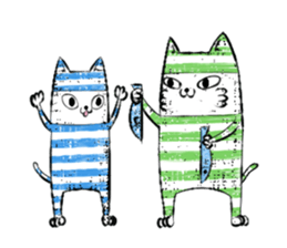 Pretty Cats Sticker sticker #2714279