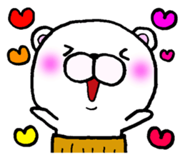 Bear in clothes sticker #2714794