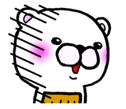 Bear in clothes sticker #2714807