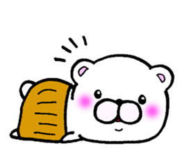 Bear in clothes sticker #2714813