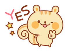 Chipmunk "Marie" sticker #2714850